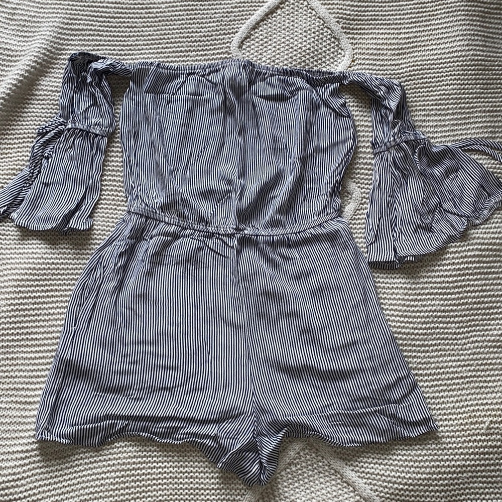 Off the shoulder romper